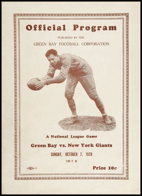 PVNT 1928 Green Bay Packers